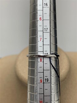 *Кольцо р.18 Голубой Топаз арт. 01-1575/00ТБ-00-833 Вес 1,58 г - фото 282943