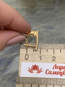 *Серьги Белый Фианит арт. 02-2631/00КЦ-60-468 вес 5,57 г - фото 283166 *Серьги Белый Фианит арт. 02-2631/00КЦ-60-468 вес 5,57 г - фото 283166