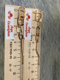 *Серьги Белый Фианит арт. 02-2631/00КЦ-60-468 вес 5,57 г - фото 283167 *Серьги Белый Фианит арт. 02-2631/00КЦ-60-468 вес 5,57 г - фото 283167