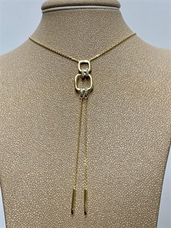 *Колье р.40-50 Белый Фианит арт. 06-2631/00КЦ-80-595 вес 3,41 г - фото 283192 *Колье р.40-50 Белый Фианит арт. 06-2631/00КЦ-80-595 вес 3,41 г - фото 283192