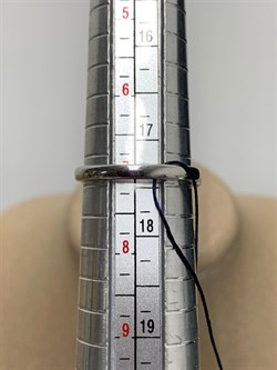 *Кольцо р.17,5 Белый Фианит арт. 01-1792/00КЦ-00-953 вес 1,95 г - фото 283266