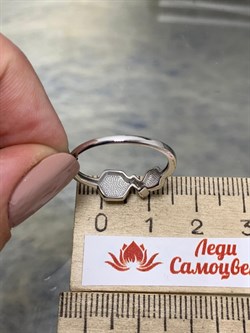 *Кольцо р.18 Белый Фианит арт. 01-1639/00КЦ-00-050 вес 1,77 г - фото 283293 *Кольцо р.18 Белый Фианит арт. 01-1639/00КЦ-00-050 вес 1,77 г - фото 283293