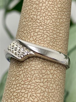 *Кольцо р.17,5 Белый Фианит арт. 01-1208/00КЦ-00-719 вес 2,24 г - фото 283320 *Кольцо р.17,5 Белый Фианит арт. 01-1208/00КЦ-00-719 вес 2,24 г - фото 283320