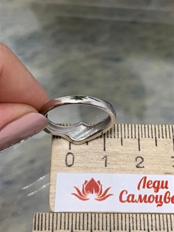 *Кольцо р.17,5 Белый Фианит арт. 01-1208/00КЦ-00-719 вес 2,24 г - фото 283322 *Кольцо р.17,5 Белый Фианит арт. 01-1208/00КЦ-00-719 вес 2,24 г - фото 283322