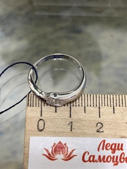 *Кольцо р.17,5 Белый Фианит арт. 01-1208/00КЦ-00-719 вес 2,24 г - фото 283323 *Кольцо р.17,5 Белый Фианит арт. 01-1208/00КЦ-00-719 вес 2,24 г - фото 283323