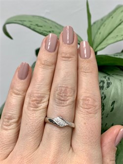 *Кольцо р.17,5 Белый Фианит арт. 01-1208/00КЦ-00-719 вес 2,24 г - фото 283325 *Кольцо р.17,5 Белый Фианит арт. 01-1208/00КЦ-00-719 вес 2,24 г - фото 283325