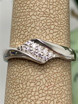 *Кольцо р.17,5 Белый Фианит арт. 01-1208/00КЦ-00-719 вес 2,24 г - фото 283326 *Кольцо р.17,5 Белый Фианит арт. 01-1208/00КЦ-00-719 вес 2,24 г - фото 283326