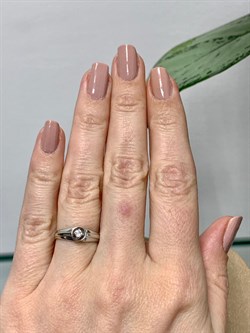 *Кольцо р.16 Белый Фианит арт. 01-0699/00КЦ-00-607 вес 1,66 г - фото 283350