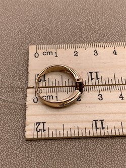 *Кольцо р.18 Рубин цв Красное арт. 1-107-486-03-479 вес 3,3 г - фото 283410 *Кольцо р.18 Рубин цв Красное арт. 1-107-486-03-479 вес 3,3 г - фото 283410