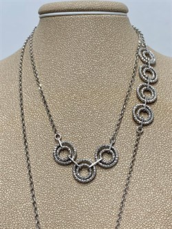 *Колье р.90 арт. CVCL12-013 вес 11,89 г - фото 283780