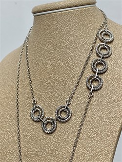 *Колье р.90 арт. CVCL12-013 вес 11,89 г - фото 283781