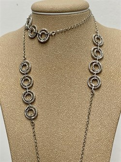 *Колье р.90 арт. CVCL12-013 вес 11,89 г - фото 283789