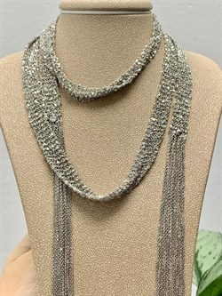 *Колье Шарфик р.100 арт. STCLSCRP-P-023 вес 32,44 г - фото 283805 *Колье Шарфик р.100 арт. STCLSCRP-P-023 вес 32,44 г - фото 283805