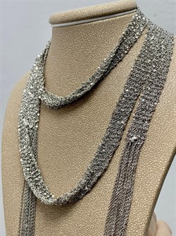 *Колье Шарфик р.100 арт. STCLSCRP-P-023 вес 32,44 г - фото 283808 *Колье Шарфик р.100 арт. STCLSCRP-P-023 вес 32,44 г - фото 283808