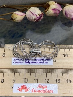 *Кольцо р.16,5 арт. CVAN1-530 вес 4,32 г - фото 283847