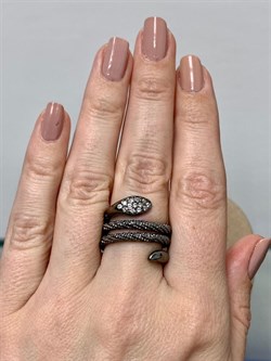 *Кольцо р.17 Змея арт. STANSER-N-693 вес 10,2 г - фото 283892 *Кольцо р.17 Змея арт. STANSER-N-693 вес 10,2 г - фото 283892