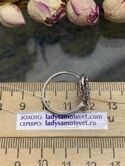 *Кольцо р.17 Белый Фианит арт. CVAN3-004 вес 1,77 г - фото 284097 *Кольцо р.17 Белый Фианит арт. CVAN3-004 вес 1,77 г - фото 284097