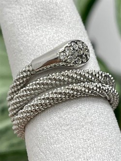 *Кольцо р.19 Змея арт. STANSER-R-648 вес 9,97 г - фото 284231 *Кольцо р.19 Змея арт. STANSER-R-648 вес 9,97 г - фото 284231