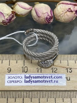 *Кольцо р.19 Змея арт. STANSER-R-648 вес 9,97 г - фото 284238 *Кольцо р.19 Змея арт. STANSER-R-648 вес 9,97 г - фото 284238