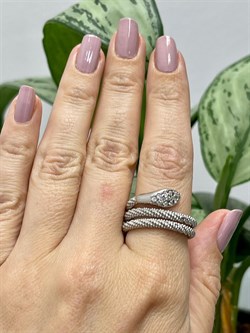 *Кольцо р.19 Змея арт. STANSER-R-648 вес 9,97 г - фото 284240 *Кольцо р.19 Змея арт. STANSER-R-648 вес 9,97 г - фото 284240