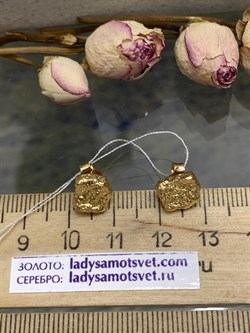 *Пусеты Абстракция арт. OR2027-10-659 вес 1,96 г - фото 284413 *Пусеты Абстракция арт. OR2027-10-659 вес 1,96 г - фото 284413