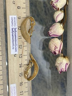 *Серьги арт. OR1737-111 вес 6,05 г - фото 284515 *Серьги арт. OR1737-111 вес 6,05 г - фото 284515