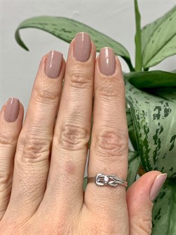 *Кольцо р.18 Белый Фианит арт. 01-0573/00КЦ-00-597 вес 1,59 г - фото 284562