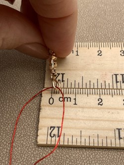 *Подвеска Коньячный бр цв Красное цв Красное арт. 33358-117-581 вес 1,3 г - фото 284615 *Подвеска Коньячный бр цв Красное цв Красное арт. 33358-117-581 вес 1,3 г - фото 284615