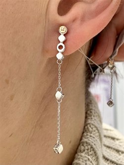 *Серьги Белый Бр арт. 02-2871/000Б-00-906 Вес 3,45 г - фото 284620 *Серьги Белый Бр арт. 02-2871/000Б-00-906 Вес 3,45 г - фото 284620