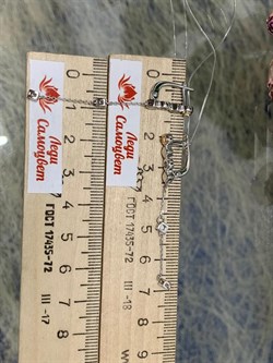 *Серьги Белый Бр арт. 02-2871/000Б-00-906 Вес 3,45 г - фото 284622 *Серьги Белый Бр арт. 02-2871/000Б-00-906 Вес 3,45 г - фото 284622