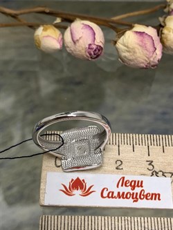 *Кольцо р.20 Белый Бр арт. 01-2424/000Б-17-790 Вес 4,56 г - фото 284633 *Кольцо р.20 Белый Бр арт. 01-2424/000Б-17-790 Вес 4,56 г - фото 284633