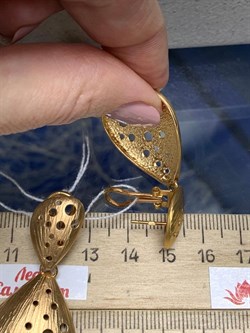 *Серьги арт. OR2079-286 вес 12,48 г - фото 284695 *Серьги арт. OR2079-286 вес 12,48 г - фото 284695