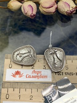 *Серьги арт. OR2081-953 вес 7,78 г - фото 284706