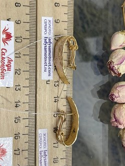 *Серьги арт. OR2156-SD-918 вес 8,63 г - фото 284716 *Серьги арт. OR2156-SD-918 вес 8,63 г - фото 284716