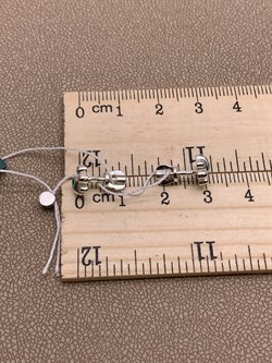 *Серьги Пусеты Лапки Зеленый Агат Халцедон арт. 02-4621-00-274-0200-68-894 вес 1,91 г - фото 284760 *Серьги Пусеты Лапки Зеленый Агат Халцедон арт. 02-4621-00-274-0200-68-894 вес 1,91 г - фото 284760