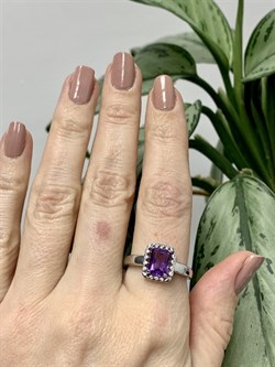 *Кольцо р.19 Аметист арт. 01-2090/00АМ-00-692 Вес 3,76 г - фото 284871 *Кольцо р.19 Аметист арт. 01-2090/00АМ-00-692 Вес 3,76 г - фото 284871