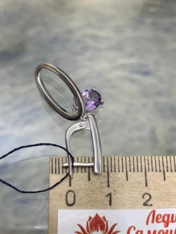 *Серьги Аметист арт. 02-1833/00АМ-00-055 Вес 5,74 г - фото 284956 *Серьги Аметист арт. 02-1833/00АМ-00-055 Вес 5,74 г - фото 284956