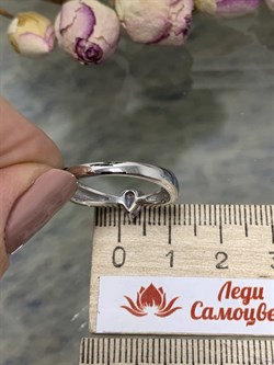 *Кольцо р.18 Аметист арт. 01-1738/00АМ-00-009 Вес 2,55 г - фото 284970