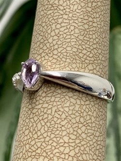 *Кольцо р.18 Аметист арт. 01-1738/00АМ-00-009 Вес 2,55 г - фото 284975