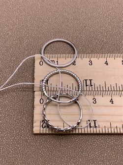 *Набор колец р.19,5 арт. 13-0010-00-000-0200-68-438 вес 4,71 г - фото 285023 *Набор колец р.19,5 арт. 13-0010-00-000-0200-68-438 вес 4,71 г - фото 285023