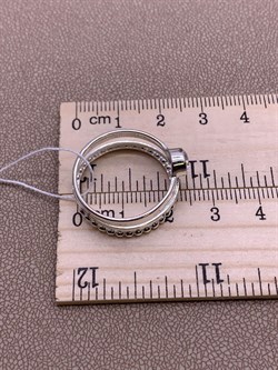 *Кольцо р.20 Белый Фианит арт. 01-5353-00-401-0200-69-990 вес 3,73 г - фото 285031 *Кольцо р.20 Белый Фианит арт. 01-5353-00-401-0200-69-990 вес 3,73 г - фото 285031