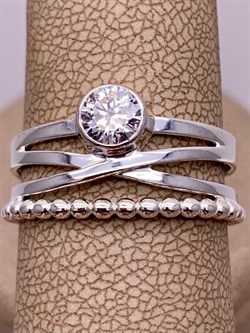 *Кольцо р.20 Белый Фианит арт. 01-5353-00-401-0200-69-990 вес 3,73 г - фото 285035 *Кольцо р.20 Белый Фианит арт. 01-5353-00-401-0200-69-990 вес 3,73 г - фото 285035