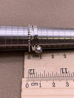 *Кольцо р.20 Белый Фианит арт. 01-5353-00-401-0200-69-990 вес 3,73 г - фото 285039 *Кольцо р.20 Белый Фианит арт. 01-5353-00-401-0200-69-990 вес 3,73 г - фото 285039