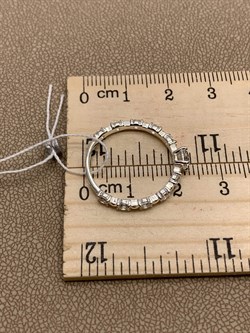 *Кольцо р.18 Белый Фианит арт. 01-5364-00-401-0200-69-096 вес 1,74 г - фото 285046 *Кольцо р.18 Белый Фианит арт. 01-5364-00-401-0200-69-096 вес 1,74 г - фото 285046