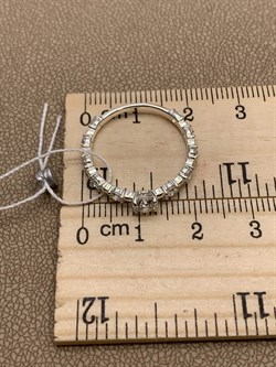 *Кольцо р.18 Белый Фианит арт. 01-5364-00-401-0200-69-096 вес 1,74 г - фото 285047 *Кольцо р.18 Белый Фианит арт. 01-5364-00-401-0200-69-096 вес 1,74 г - фото 285047