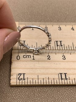 *Кольцо р.18 Белый Фианит арт. 01-5364-00-401-0200-69-096 вес 1,74 г - фото 285048 *Кольцо р.18 Белый Фианит арт. 01-5364-00-401-0200-69-096 вес 1,74 г - фото 285048