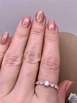 *Кольцо р.18 Белый Фианит арт. 01-5364-00-401-0200-69-096 вес 1,74 г - фото 285049 *Кольцо р.18 Белый Фианит арт. 01-5364-00-401-0200-69-096 вес 1,74 г - фото 285049