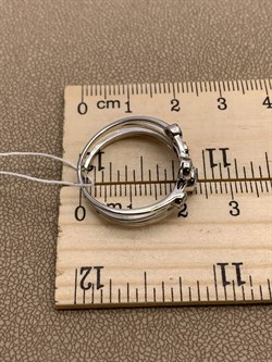 *Кольцо р.19 Белый Фианит арт. 01-5354-00-401-0200-69-134 вес 2,82 г - фото 285057 *Кольцо р.19 Белый Фианит арт. 01-5354-00-401-0200-69-134 вес 2,82 г - фото 285057