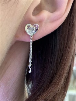 *Серьги Пусеты Kiss арт. 02-4373-00-000-0200-68-910 вес 2,05 г - фото 285098 *Серьги Пусеты Kiss арт. 02-4373-00-000-0200-68-910 вес 2,05 г - фото 285098