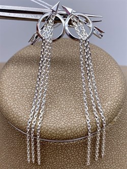 *Серьги Пусеты Стрелы арт. 02-4618-00-000-0200-71-755 вес 3,64 г - фото 285123 *Серьги Пусеты Стрелы арт. 02-4618-00-000-0200-71-755 вес 3,64 г - фото 285123